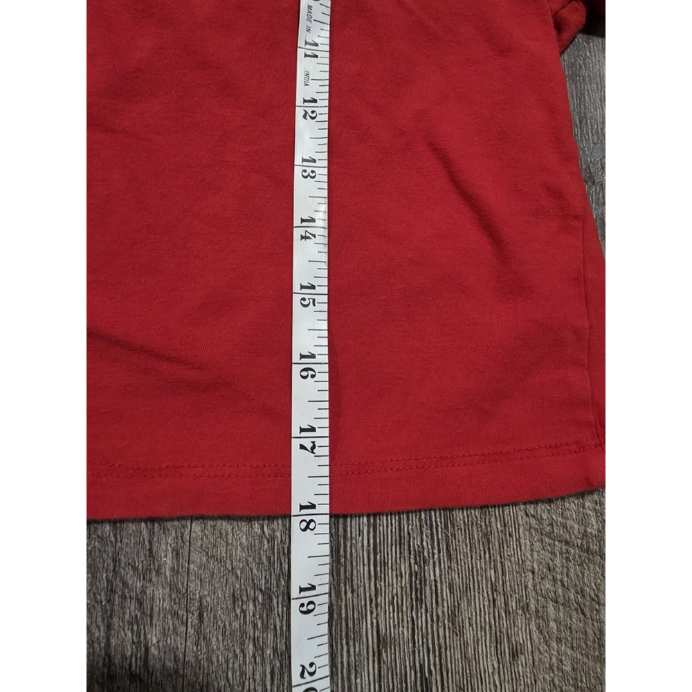 Riot Queen West Coast Women's Medium Crop Top Red - Picture 4 of 6